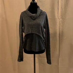 CAbi “Glee “ Tank Top with Crop Cowl Shrug